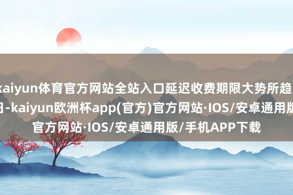 kaiyun体育官方网站全站入口延迟收费期限大势所趋1988年10月31日-kaiyun欧洲杯app(官方)官方网站·IOS/安卓通用版/手机APP下载